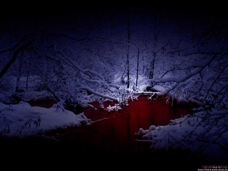 Snowy Bloody River Facebook Timeline Cover Backgrounds - Pimp-My ...