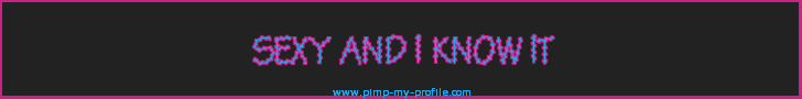 Banner generated at Pimp-My-Profile.com