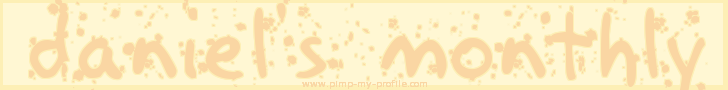 Banner generated at Pimp-My-Profile.com