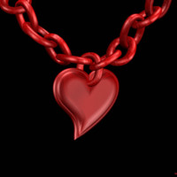 Red Chained Heart