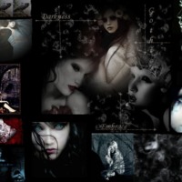 Goth Girl Collage