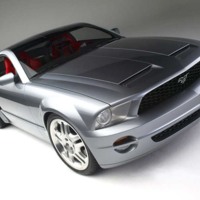 Silver GT Mustang