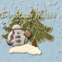 Christmas Wishes Snowman