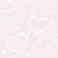 Pale Pink Hearts