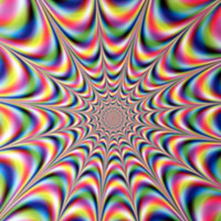 Rainbow Psychedelic Image