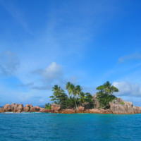 Rocky Small Tropical Island