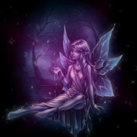 Purple Dark Fairy