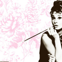 Audrey Hepburn in Black & White