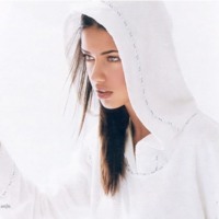 Adriana Lima in White