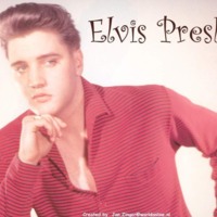 Elvis Presley in Red