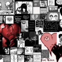 Emo's Heart Breaking Collage
