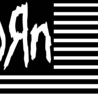 Korn White & Black Flag